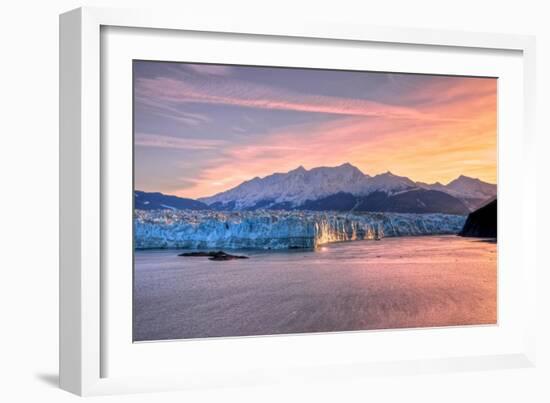 Glacier at Sunrise-Lantern Press-Framed Art Print