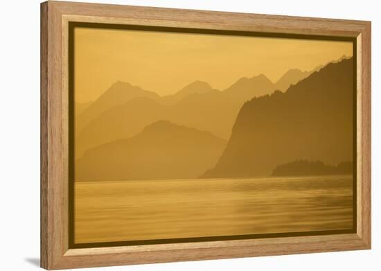 Glacier Bay National Park at Sunset-Paul Souders-Framed Premier Image Canvas