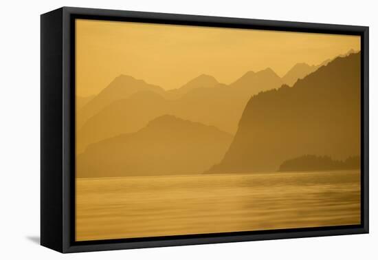 Glacier Bay National Park at Sunset-Paul Souders-Framed Premier Image Canvas