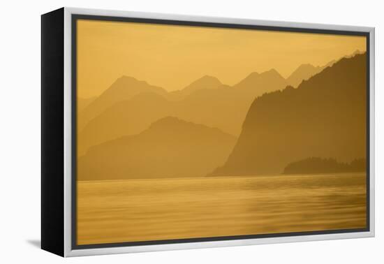 Glacier Bay National Park at Sunset-Paul Souders-Framed Premier Image Canvas