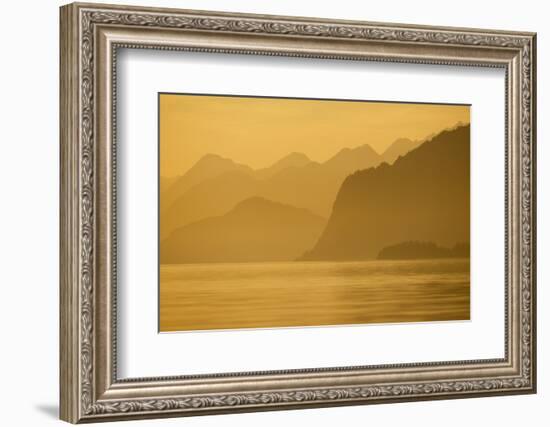 Glacier Bay National Park at Sunset-Paul Souders-Framed Photographic Print