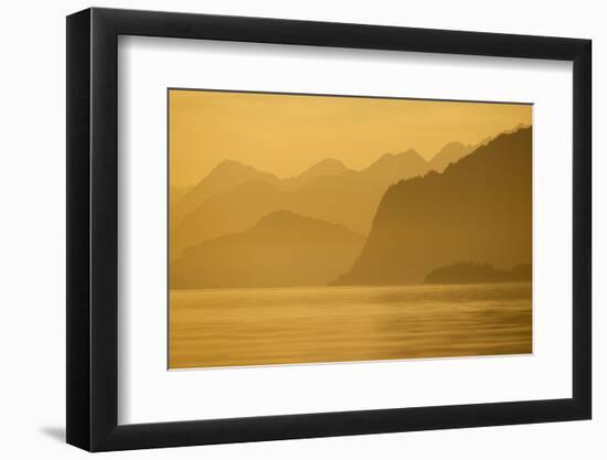 Glacier Bay National Park at Sunset-Paul Souders-Framed Photographic Print