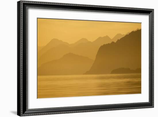 Glacier Bay National Park at Sunset-Paul Souders-Framed Photographic Print