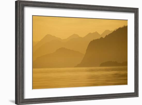 Glacier Bay National Park at Sunset-Paul Souders-Framed Photographic Print