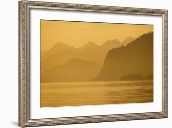 Glacier Bay National Park at Sunset-Paul Souders-Framed Photographic Print