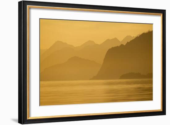 Glacier Bay National Park at Sunset-Paul Souders-Framed Photographic Print