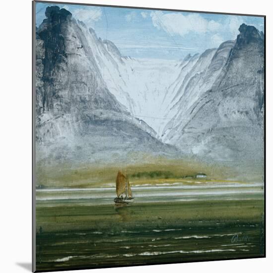 Glacier by Peder Balke-Harriet Backer-Mounted Giclee Print