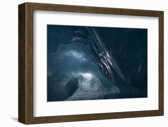 Glacier Cave Iceland-Niki Haselwanter-Framed Photographic Print