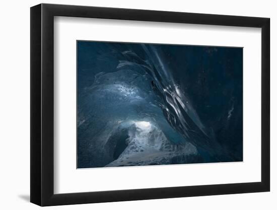 Glacier Cave Iceland-Niki Haselwanter-Framed Photographic Print