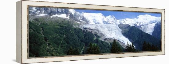 Glacier Des Bossons-Jeremy Walker-Framed Premier Image Canvas