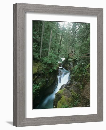 Glacier E-Gordon Semmens-Framed Photographic Print