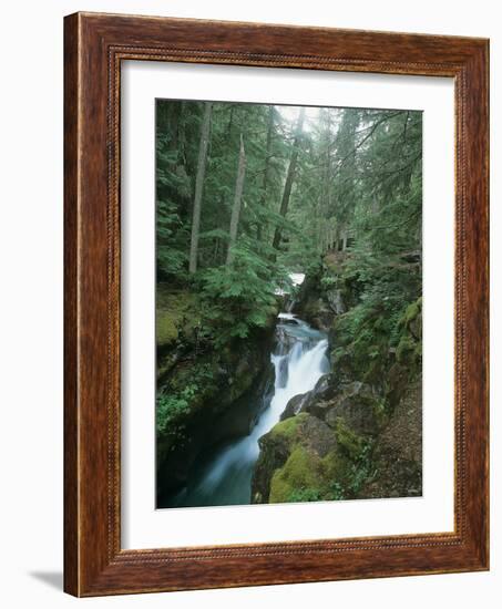 Glacier E-Gordon Semmens-Framed Photographic Print