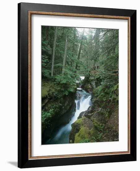 Glacier E-Gordon Semmens-Framed Photographic Print