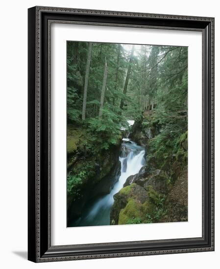 Glacier E-Gordon Semmens-Framed Photographic Print