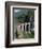 Glacier Express and Landwasser Viaduct, Filisur, Graubunden, Switzerland-Doug Pearson-Framed Photographic Print