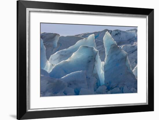 Glacier Grey. Torres Del Paine NP. Chile. UNESCO Biosphere-Tom Norring-Framed Photographic Print