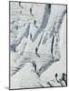 Glacier Hikers on Folgefonna Glacier, Norway-Russell Young-Mounted Photographic Print