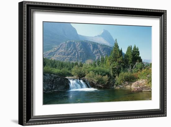 Glacier L-Gordon Semmens-Framed Photographic Print