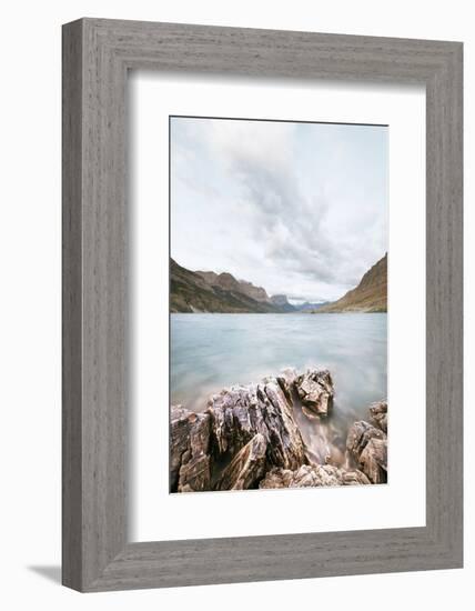 Glacier Lake-Alan Majchrowicz-Framed Photographic Print