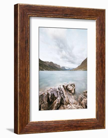 Glacier Lake-Alan Majchrowicz-Framed Photographic Print