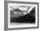 Glacier Nat'l Park, Montana - Going-to-the-Sun Hwy View-Lantern Press-Framed Art Print
