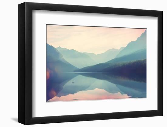 Glacier National Park, Montana, Usa. Instagram Filter.-Galyna Andrushko-Framed Photographic Print