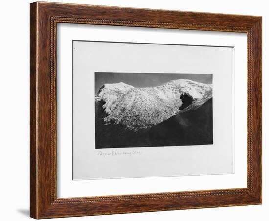 Glacier Nishi Kang Sang at Karola, Tibet, 1903-04-John Claude White-Framed Giclee Print