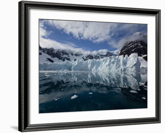 Glacier, Paradise Bay, Antarctic Peninsula, Antarctica, Polar Regions-Thorsten Milse-Framed Photographic Print