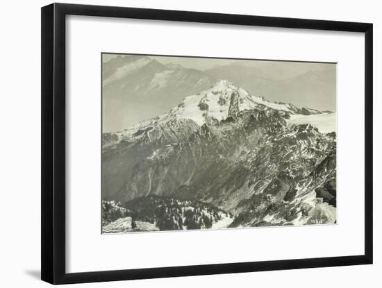 Glacier Peak, 1909-Asahel Curtis-Framed Giclee Print