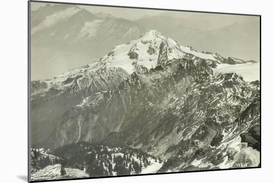 Glacier Peak, 1909-Asahel Curtis-Mounted Giclee Print