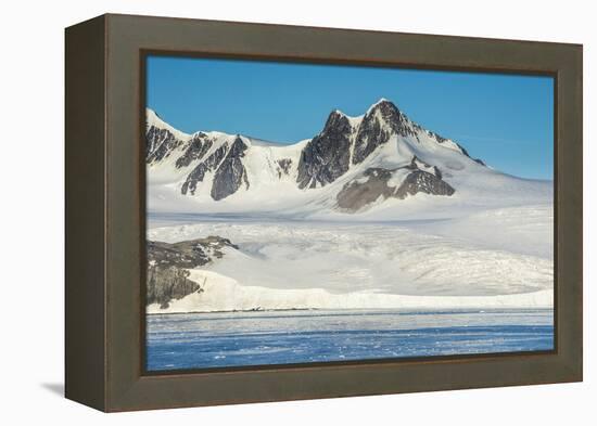 Glaciers in Hope Bay, Antarctica, Polar Regions-Michael Runkel-Framed Premier Image Canvas