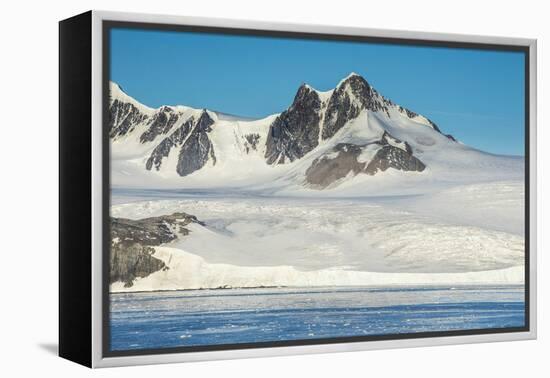 Glaciers in Hope Bay, Antarctica, Polar Regions-Michael Runkel-Framed Premier Image Canvas