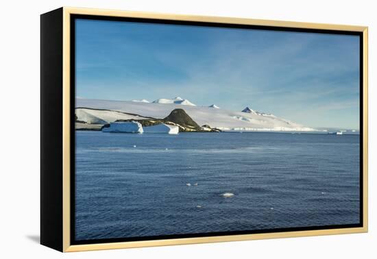 Glaciers in Hope Bay, Antarctica, Polar Regions-Michael Runkel-Framed Premier Image Canvas