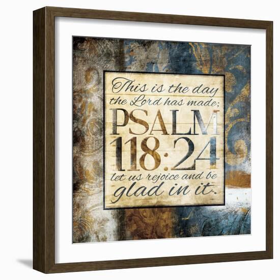 Glad In lt-Jace Grey-Framed Art Print