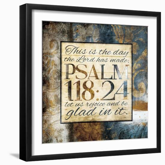 Glad In lt-Jace Grey-Framed Art Print