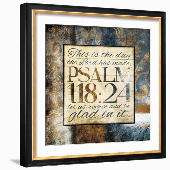 Glad In lt-Jace Grey-Framed Art Print