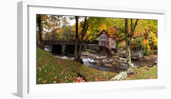 Glade Creek Grist Mill, Babcock State Park, Fayette County, West Virginia, Usa-null-Framed Photographic Print