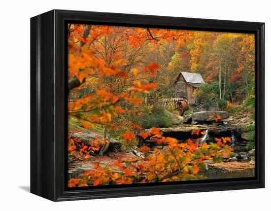 Glade Creek Grist Mill-Ron Watts-Framed Premier Image Canvas