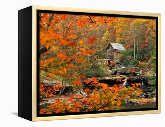 Glade Creek Grist Mill-Ron Watts-Framed Premier Image Canvas