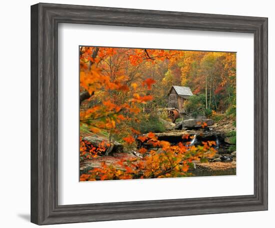 Glade Creek Grist Mill-Ron Watts-Framed Premium Photographic Print