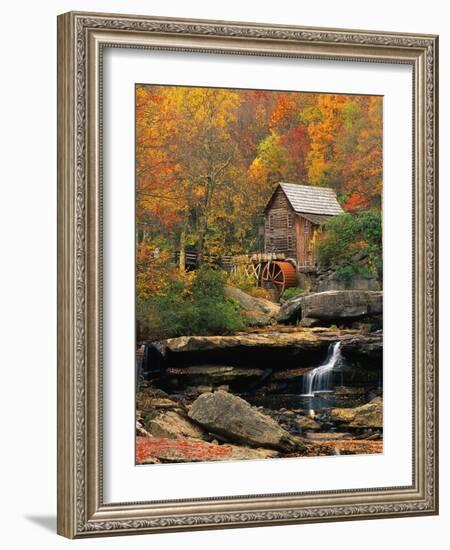 Glade Creek Grist Mill-Ron Watts-Framed Photographic Print