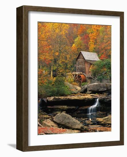 Glade Creek Grist Mill-Ron Watts-Framed Photographic Print