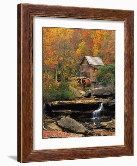 Glade Creek Grist Mill-Ron Watts-Framed Photographic Print