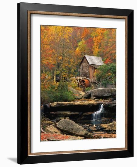 Glade Creek Grist Mill-Ron Watts-Framed Photographic Print