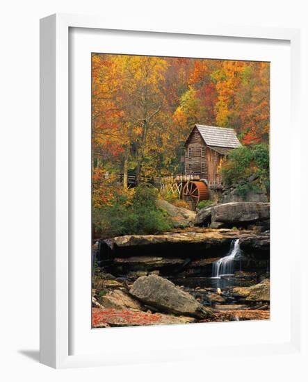 Glade Creek Grist Mill-Ron Watts-Framed Photographic Print