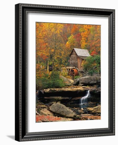 Glade Creek Grist Mill-Ron Watts-Framed Photographic Print