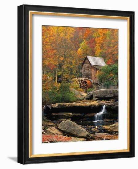 Glade Creek Grist Mill-Ron Watts-Framed Photographic Print