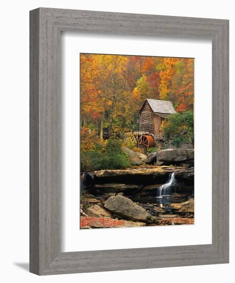 Glade Creek Grist Mill-Ron Watts-Framed Photographic Print