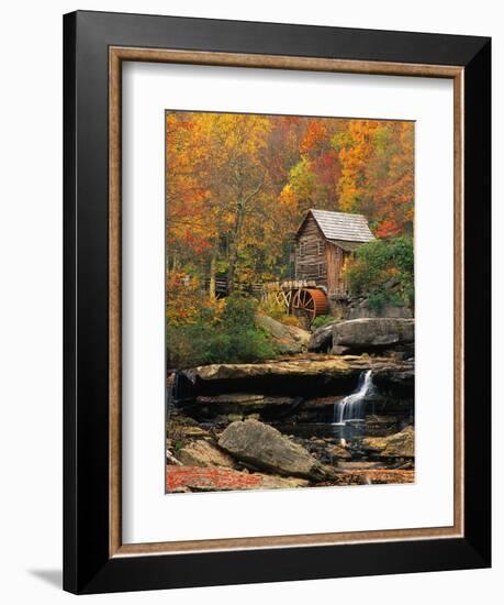 Glade Creek Grist Mill-Ron Watts-Framed Photographic Print