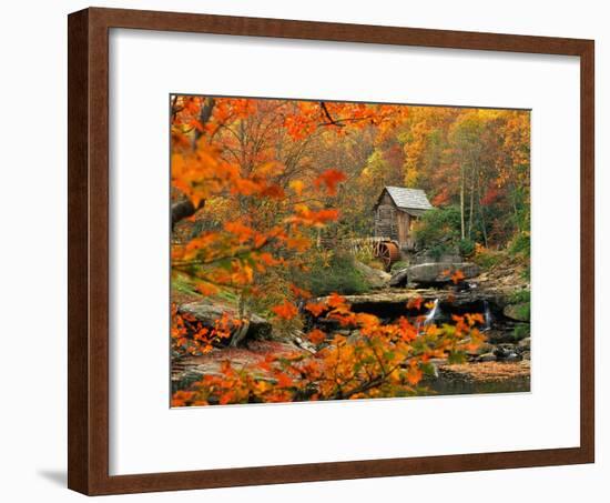 Glade Creek Grist Mill-Ron Watts-Framed Photographic Print